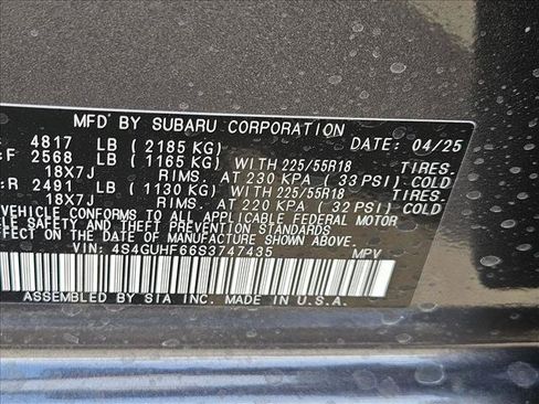 Certified 2025 Subaru Crosstrek 2.5i Sport w/ Crosstrek Mirror Package AWD/4WD image 17
