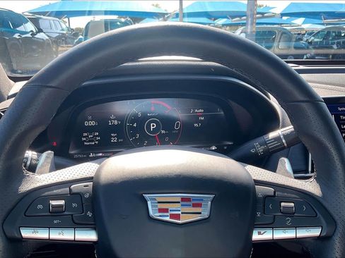 Used 2021 Cadillac CT4 V w/ Technology Package RWD image 25