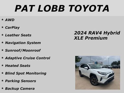 Used 2024 Toyota RAV4 XLE Premium w/ Weather Package AWD/4WD image 21