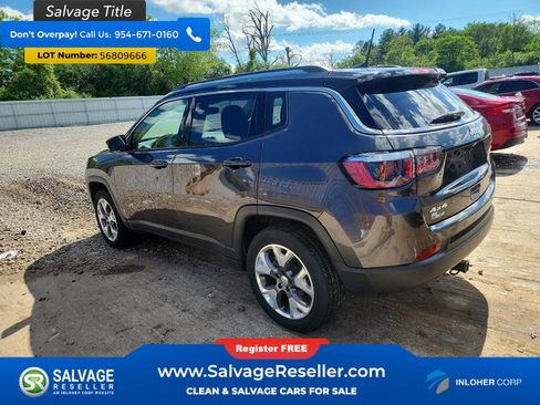 Used 2020 Jeep Compass Limited w/ Safety & Security Group AWD/4WD image 3