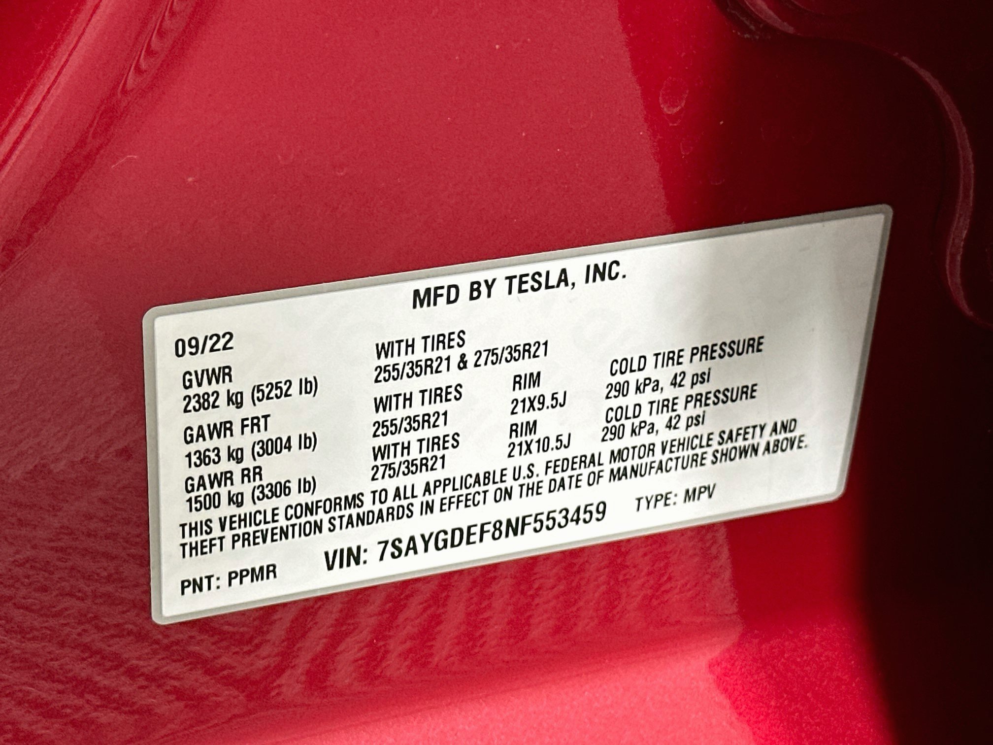 Used 2022 Tesla Model Y Performance AWD/4WD image 12