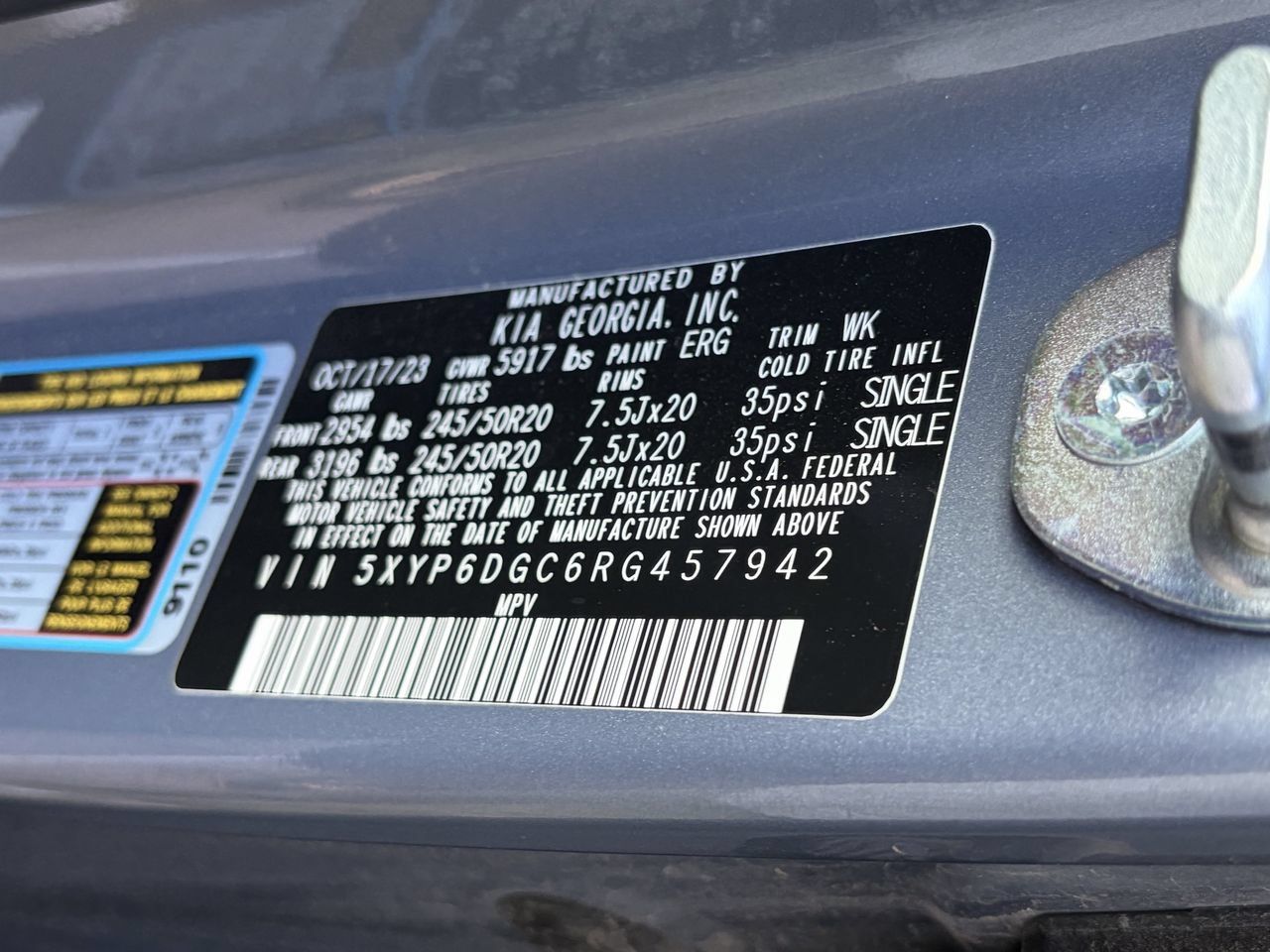 Used 2024 Kia Telluride S w/ S Sunroof Package AWD/4WD image 15