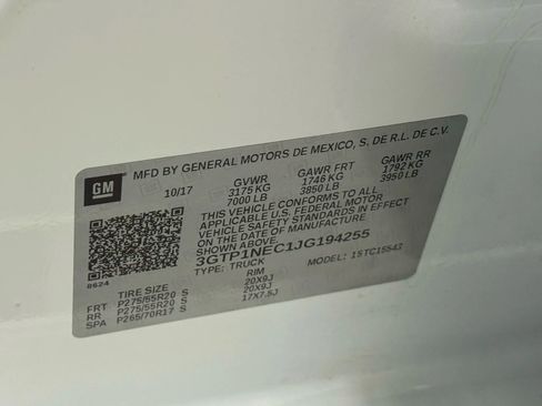 Used 2018 GMC Sierra 1500 SLT w/ Texas SLT Premium Package image 45