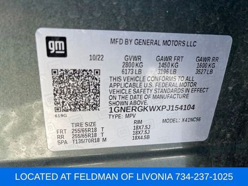 Used 2023 Chevrolet Traverse LT image 10