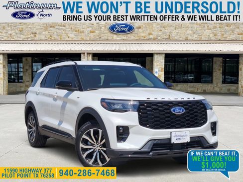 New 2026 Ford Explorer ST-Line RWD image 1