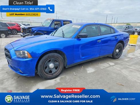 Used 2013 Dodge Charger Police w/ Street Appearance Group RWD image 1