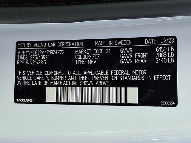 Used 2023 Volvo XC90 B6 Ultimate w/ Lounge Package AWD/4WD image 27