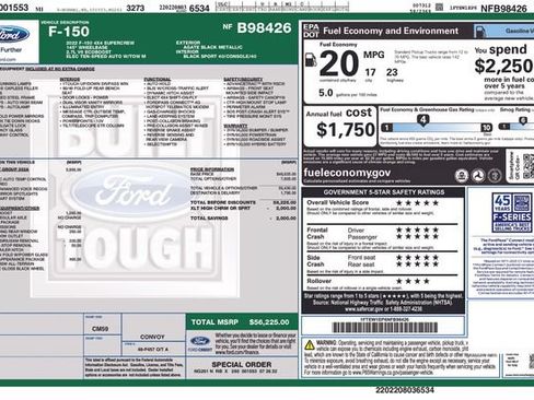 Used 2022 Ford F150 XLT w/ Equipment Group 302A High AWD/4WD image 17