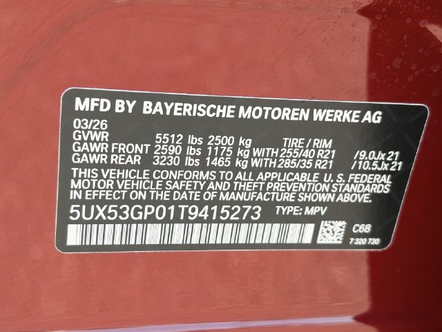 Used 2026 BMW X3 xDrive30i w/ Premium Package AWD/4WD image 23