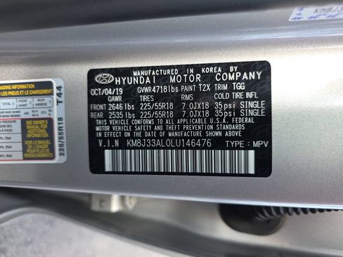 Used 2020 Hyundai Tucson SEL w/ Cargo Package FWD image 32