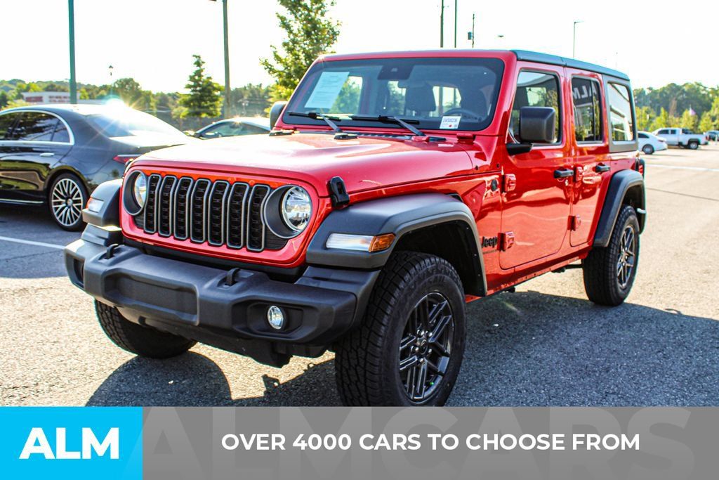 Used 2025 Jeep Wrangler Unlimited Sport AWD/4WD image 2