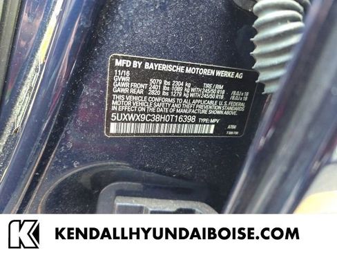 Used 2017 BMW X3 xDrive28i image 1