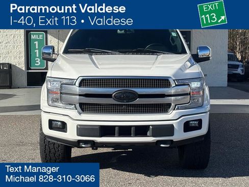 Used 2020 Ford F150 Platinum w/ Equipment Group 701A Luxury image 22