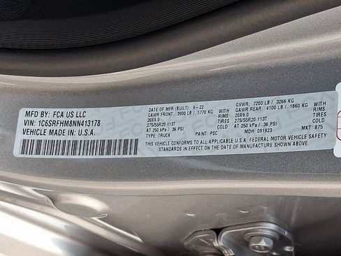 Used 2022 RAM 1500 Limited AWD/4WD image 27