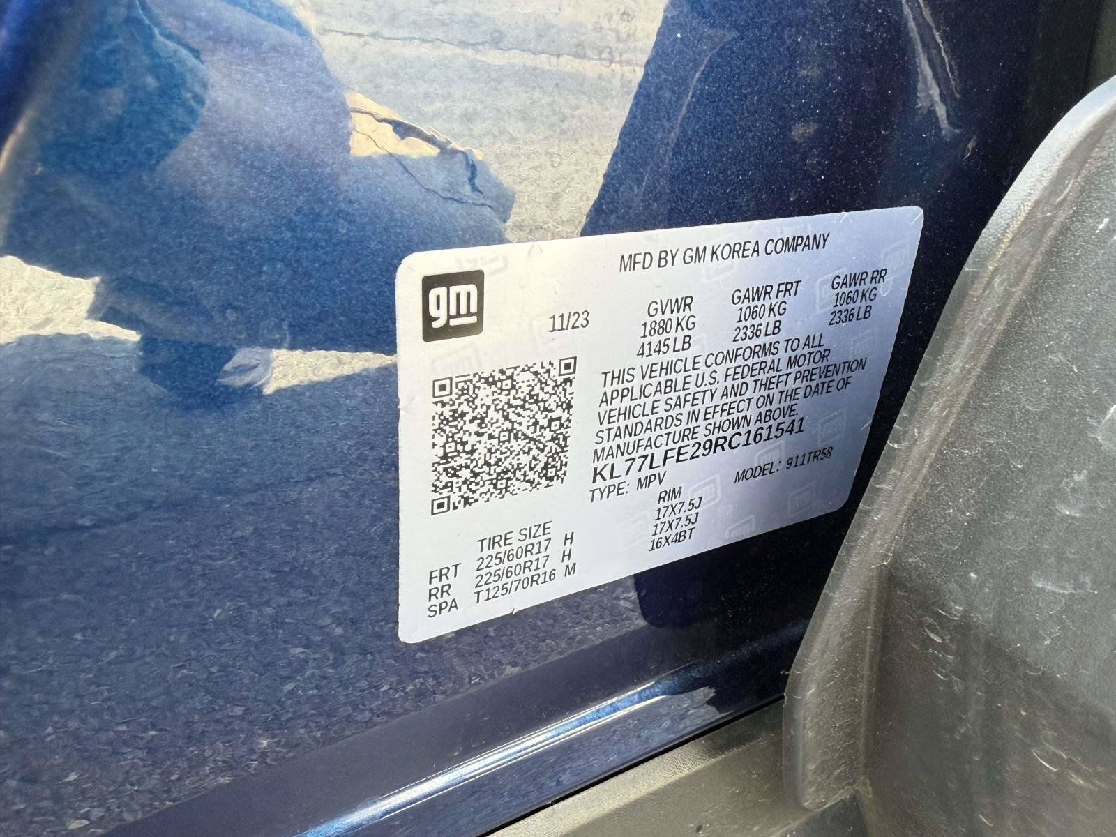 Used 2024 Chevrolet Trax LS w/ LS Convenience Package FWD image 33