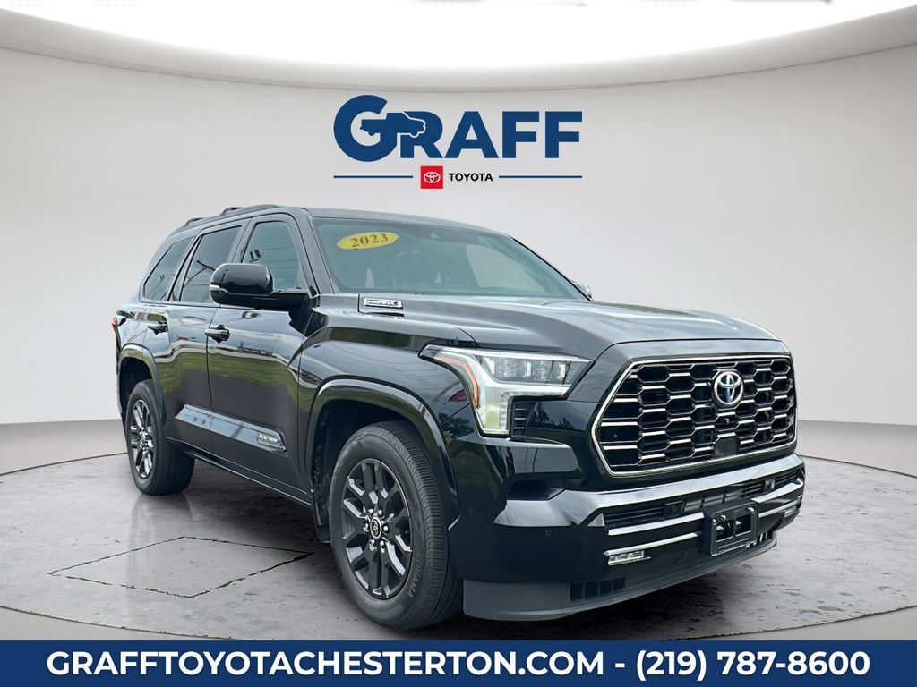 Used 2023 Toyota Sequoia Platinum AWD/4WD image 3