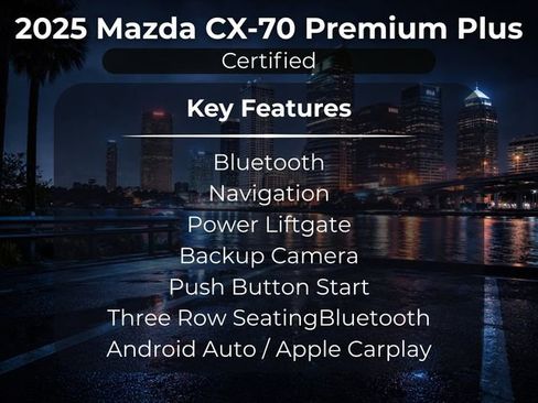 Used 2025 MAZDA CX-70 3.3 Turbo w/ Premium Plus Pkg image 13
