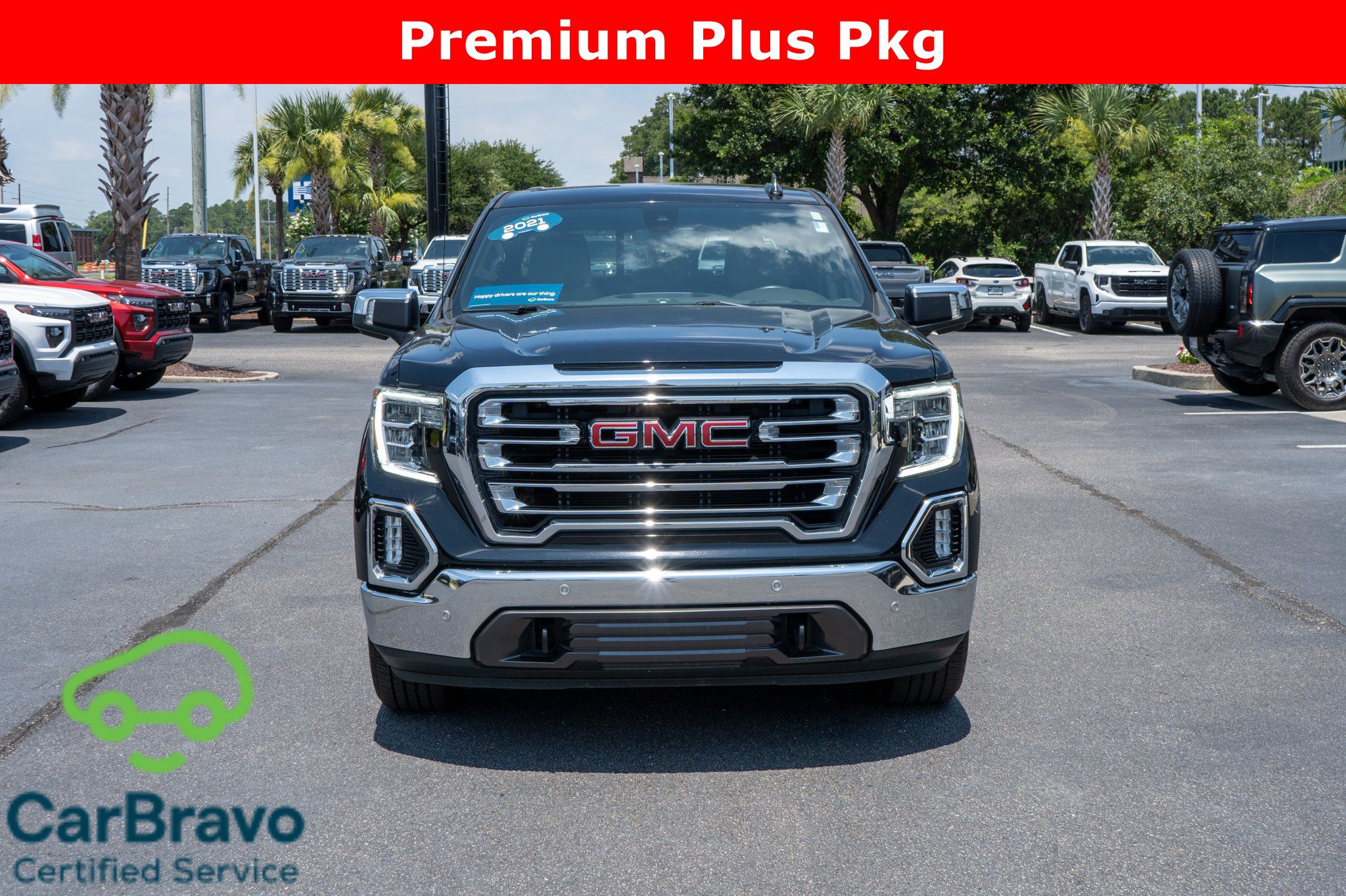 Used 2021 GMC Sierra 1500 SLT w/ SLT Premium Plus Package AWD/4WD image 8