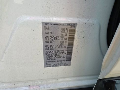 Used 2024 Nissan Murano SV w/ SV Midnight Edition Package image 28