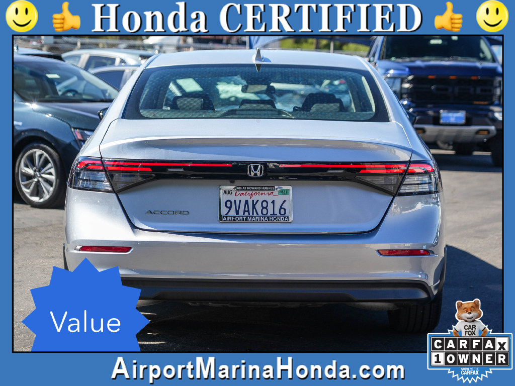 Certified 2025 Honda Accord LX image 8