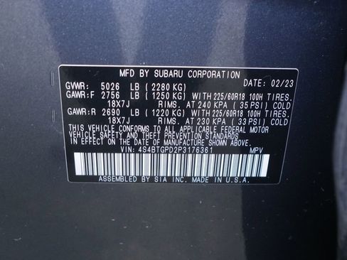 Used 2023 Subaru Outback Touring XT image 46