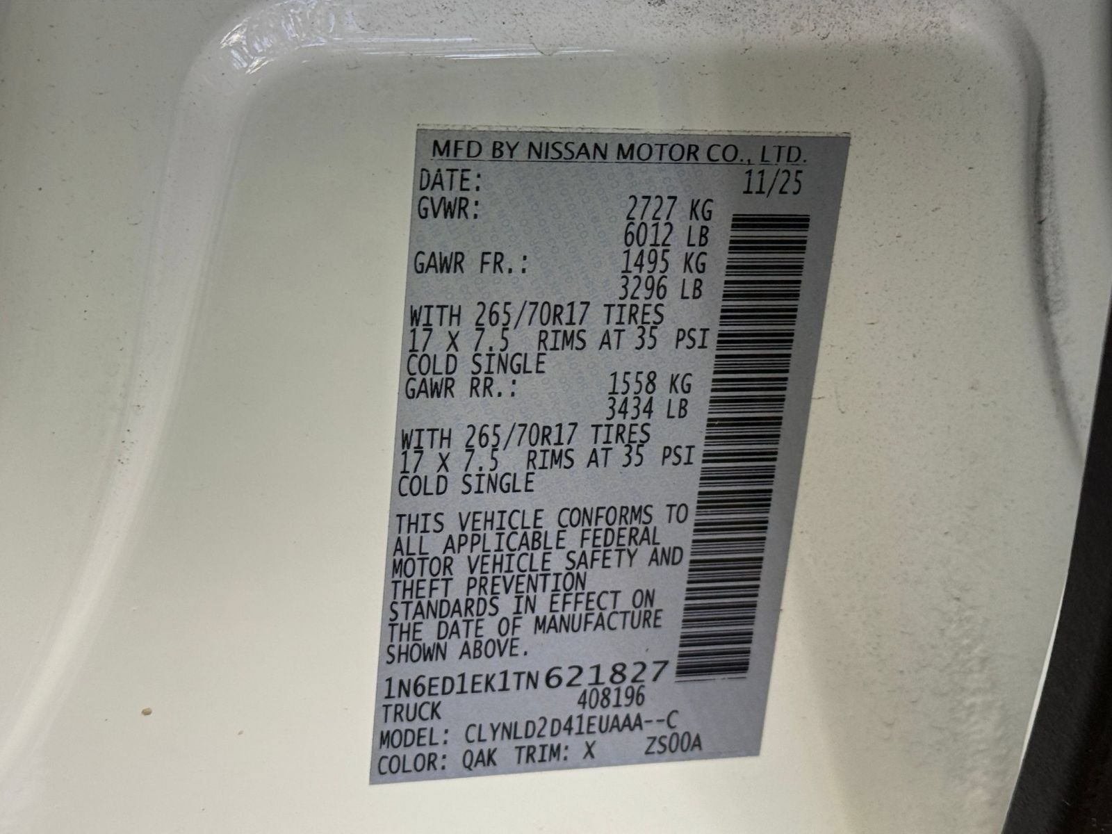 Used 2026 Nissan Frontier PRO-4X AWD/4WD image 26