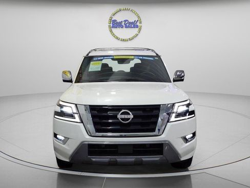 Used 2021 Nissan Armada Platinum w/ Captain's Chairs Package AWD/4WD image 9