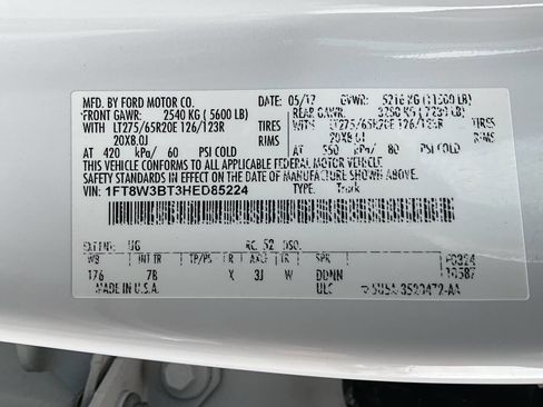 Used 2017 Ford F350 Platinum w/ Platinum Ultimate Package image 20