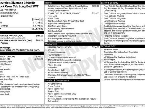 New 2026 Chevrolet Silverado 3500 W/T w/ WT Convenience Package AWD/4WD image 2