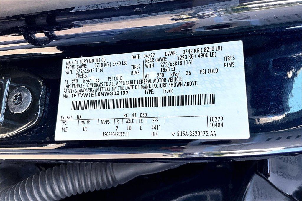 Used 2022 Ford F150 Lightning XLT w/ Max Trailer Tow Package AWD/4WD image 5