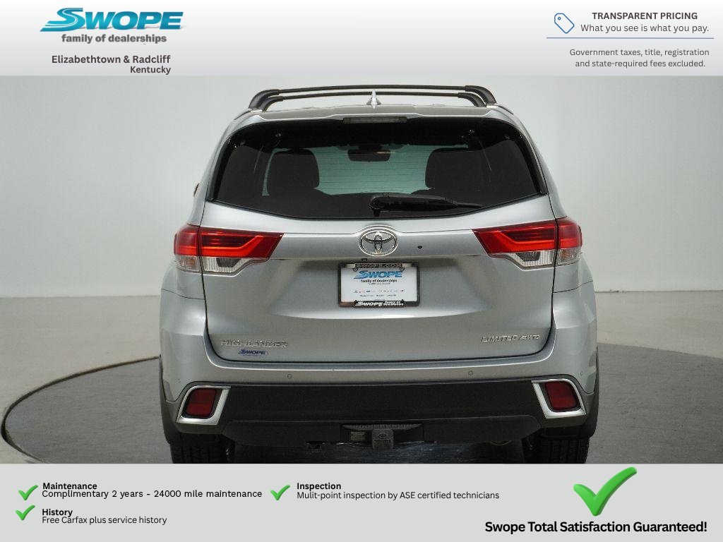 Used 2018 Toyota Highlander Limited AWD/4WD image 4