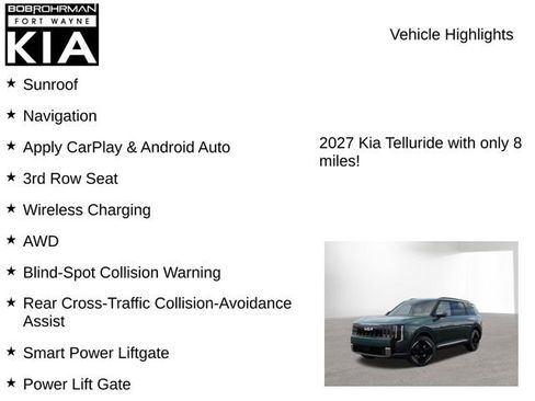 New 2027 Kia Telluride EX AWD/4WD image 7