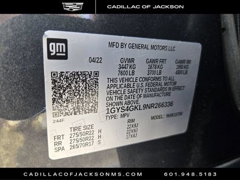 Used 2022 Cadillac Escalade Sport Platinum AWD/4WD image 35