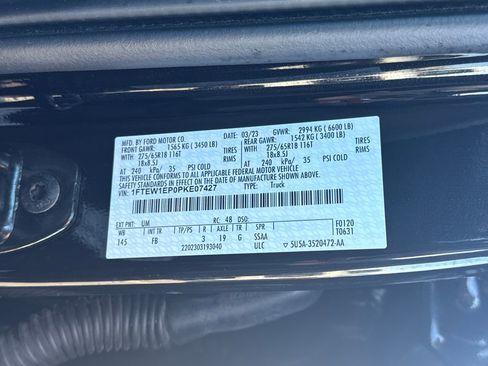 Used 2023 Ford F150 XLT w/ Equipment Group 302A High image 37