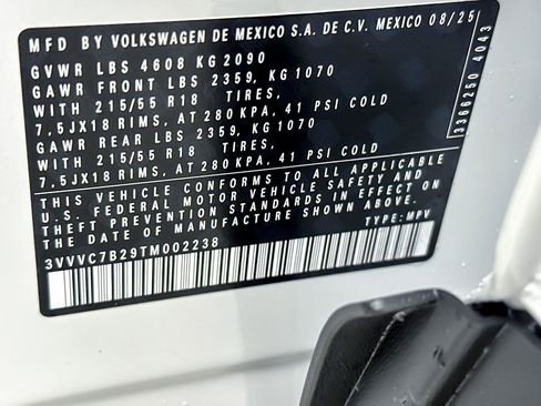 New 2026 Volkswagen Taos SE image 26