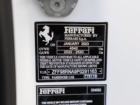 Certified 2023 Ferrari Roma RWD image 57