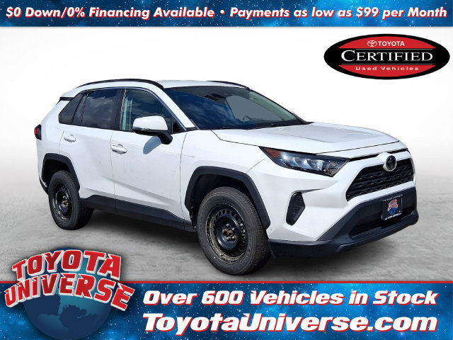 Certified 2021 Toyota RAV4 LE AWD/4WD image 1