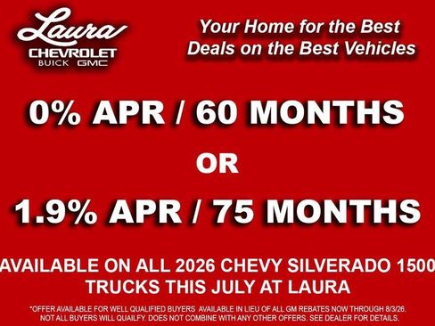 New 2026 Chevrolet Silverado 1500 RST w/ All Star Edition Plus AWD/4WD image 3