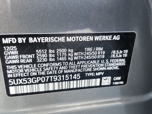 New 2026 BMW X3 xDrive30i w/ Convenience Package AWD/4WD image 17