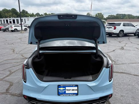 Used 2025 Cadillac CT4 V w/ LPO, ONYX Package RWD image 23