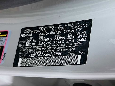 Certified 2023 Hyundai Ioniq 5 SEL w/ Cargo Package image 31