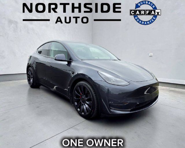 Used 2024 Tesla Model Y Performance AWD/4WD image 1