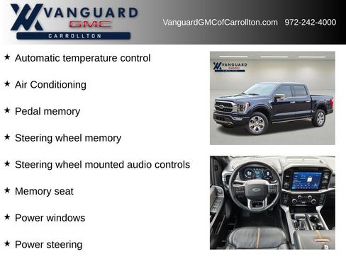 Used 2023 Ford F150 Platinum w/ Equipment Group 701A High image 18