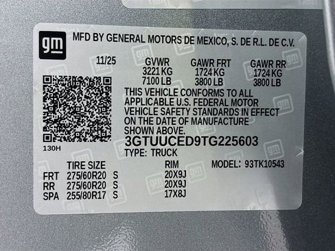 New 2026 GMC Sierra 1500 Elevation w/ Elevation Premium Package AWD/4WD image 33