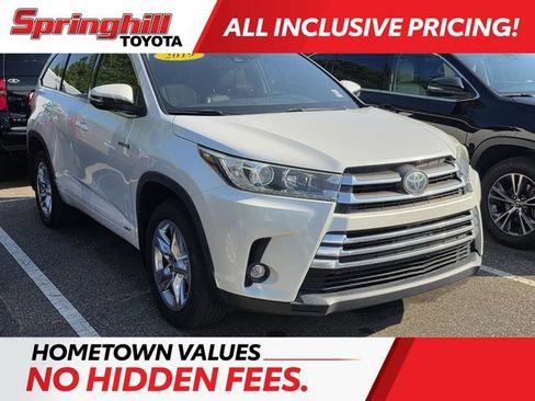 Used 2019 Toyota Highlander Limited AWD/4WD image 1