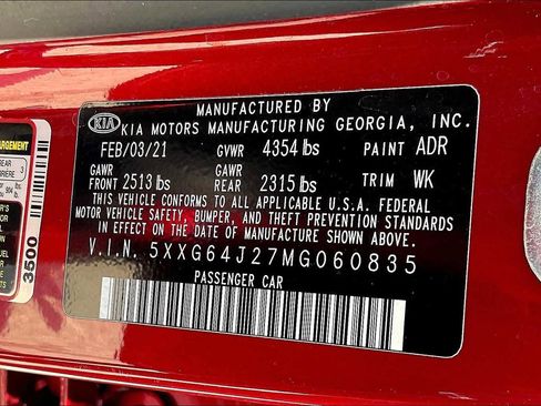 Used 2021 Kia K5 GT-Line w/ GT-Line FWD Premium Package image 31