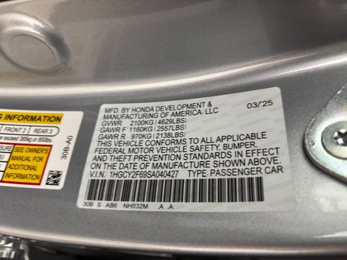 Used 2025 Honda Accord EX-L image 27