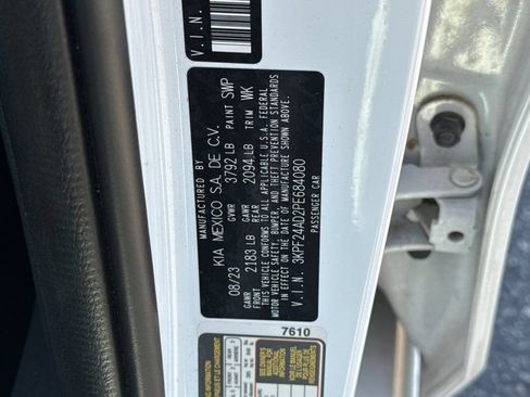 Certified 2023 Kia Forte LXS FWD image 27