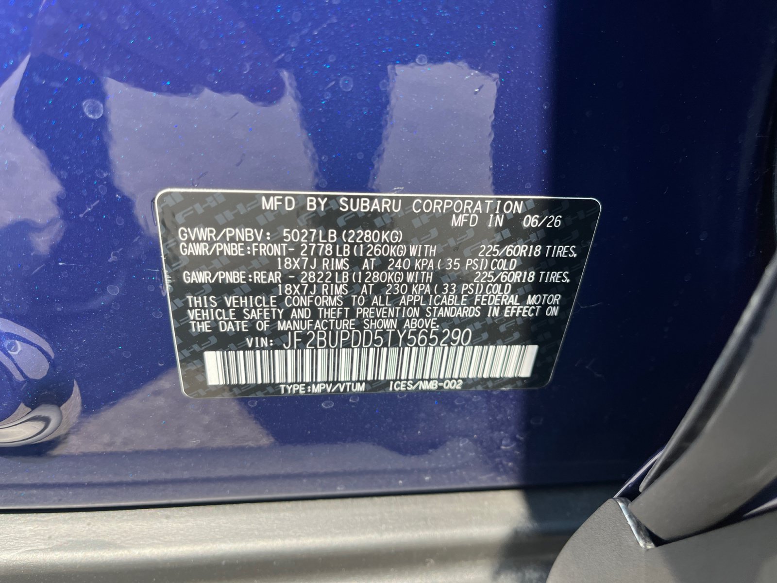 New 2026 Subaru Outback Limited AWD/4WD image 25