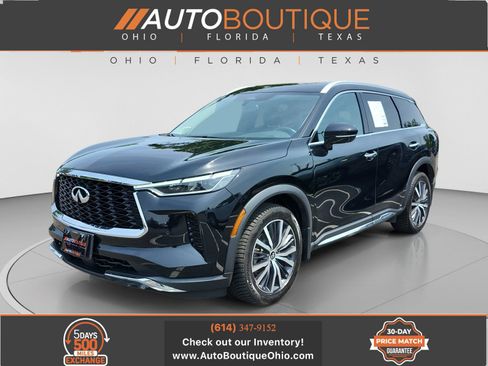 Used 2022 INFINITI QX60 Sensory w/ Cargo Package AWD/4WD image 1